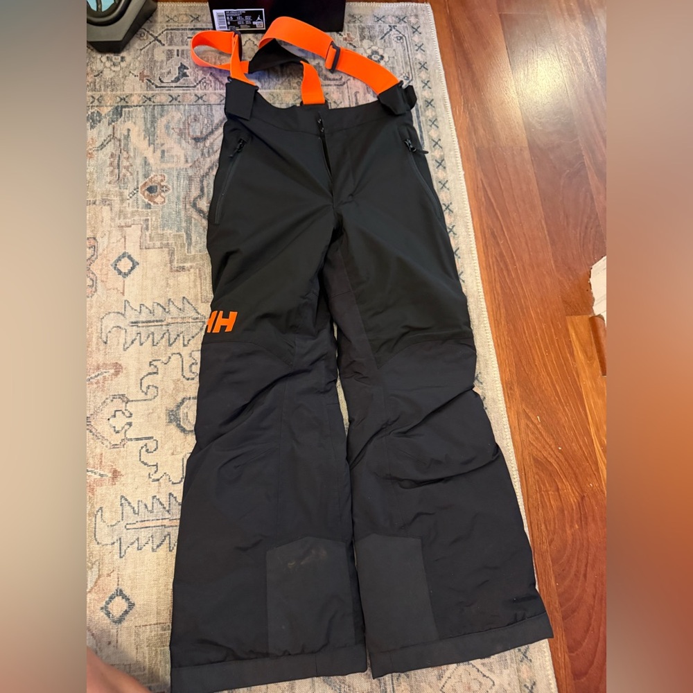 Helly Hansen Kid Black Ski Pants